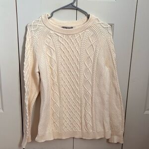 Cream sweater (great condition)